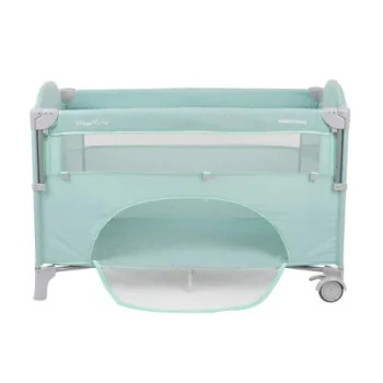 Kikka Boo krevetac Milky Way 2 nivoa sa rancem i spuštajućom stranicom Mint-3 Kikka Boo krevetac Milky Way 2 nivoa sa rancem i spuštajućom stranicom Mint-3