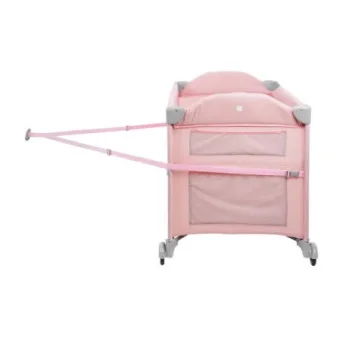 Kikka Boo krevetac Milky Way 2 nivoa sa rancem i spuštajućom stranicom Pink-2 Kikka Boo krevetac Milky Way 2 nivoa sa rancem i spuštajućom stranicom Pink-2