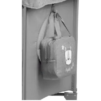 Kikka Boo krevetac Nighty Night 2 nivoa sa rancem i pultom grey-3