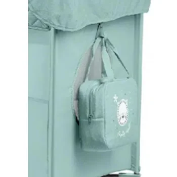 Kikka Boo krevetac Nighty Night 2 nivoa sa rancem i pultom mint-3 Kikka Boo krevetac Nighty Night 2 nivoa sa rancem i pultom mint-3