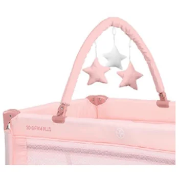 Kikka Boo krevetac So Gifted Plus 2 nivoa sa pultom Pink-2 Kikka Boo krevetac So Gifted Plus 2 nivoa sa pultom Pink-2