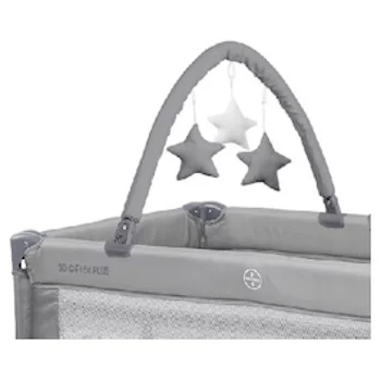 Kikka Boo krevetac So Gifted Plus 2 nivoa sa pultom Grey-2 Kikka Boo krevetac So Gifted Plus 2 nivoa sa pultom Grey-2