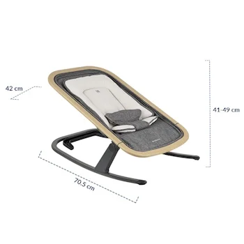 Kikka Boo ležaljka sa funkcijom klackanja Calmo-4 Kikka Boo ležaljka sa funkcijom klackanja Calmo-4