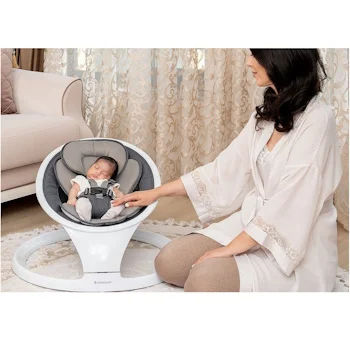 Kikka Boo ljuljaška za bebe Cuddle Me light grey-3 Kikka Boo ljuljaška za bebe Cuddle Me light grey-3