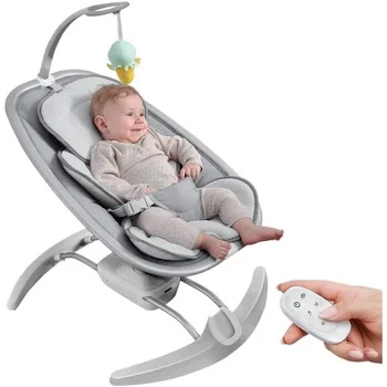 Kikka Boo ljuljaška Spinny Grey-1 Kikka Boo ljuljaška Spinny Grey-1