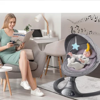 Kikka Boo ljuljaška za bebe Codie beige-4 Kikka Boo ljuljaška za bebe Codie beige-4