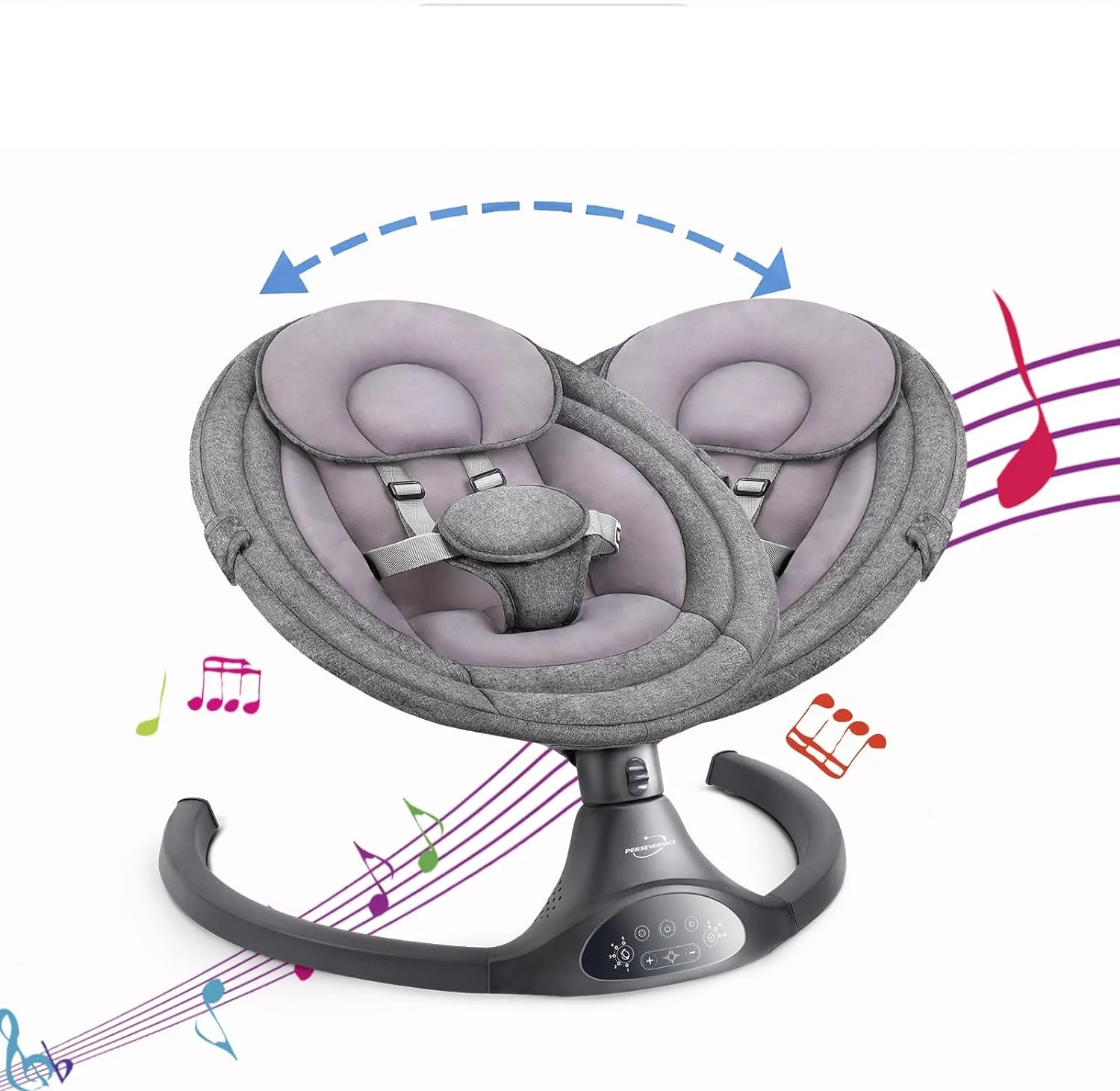 Kikka Boo ljuljaška za bebe Codie beige-5 Kikka Boo ljuljaška za bebe Codie beige-5