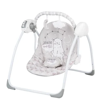 Kikka Boo ljuljaška za bebe Felice sa adapterom Bear gray Kikka Boo ljuljaška za bebe Felice sa adapterom Bear gray