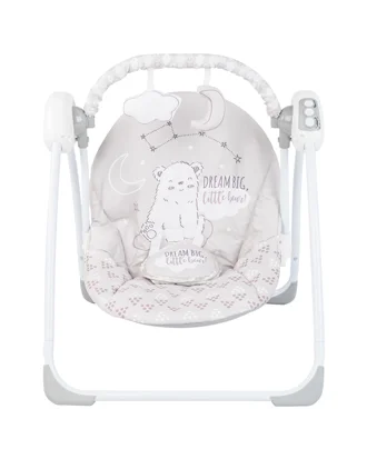 Kikka Boo ljuljaška za bebe Felice sa adapterom Bear gray-4 Kikka Boo ljuljaška za bebe Felice sa adapterom Bear gray-4
