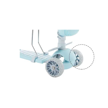 Kikka Boo trotinet Makani Bonbon 3u1 Candy blue-3 Kikka Boo trotinet Makani Bonbon 3u1 Candy blue-3