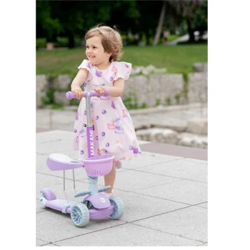 Kikka Boo trotinet Makani Bonbon 3u1 Candy lilac-1 Kikka Boo trotinet Makani Bonbon 3u1 Candy lilac-1