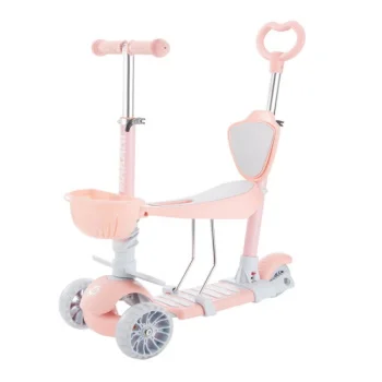Kikka Boo trotinet Makani BonBon 4u1 Candy pink Kikka Boo trotinet Makani BonBon 4u1 Candy pink