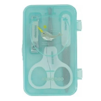 Kikka Boo manikir set za bebe 3 dela Narwhal mint Kikka Boo manikir set za bebe 3 dela Narwhal mint