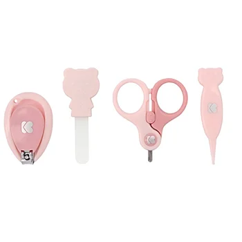 Kikka Boo manikir set za bebe 4 dela Bear pink-3 Kikka Boo manikir set za bebe 4 dela Bear pink-3