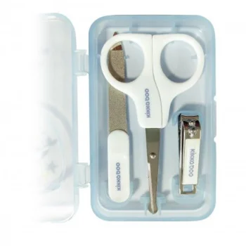 Kikka Boo manikir set za bebe 3 dela Whale blue-1 Kikka Boo manikir set za bebe 3 dela Whale blue-1