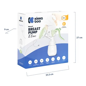 Kikka Boo manuelna pumpica za izmlazivanje mleka Elsie-1 Kikka Boo manuelna pumpica za izmlazivanje mleka Elsie-1