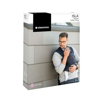 Kikka Boo kengur marama za bebe Isla Dark Grey-1 Kikka Boo kengur marama za bebe Isla Dark Grey-1