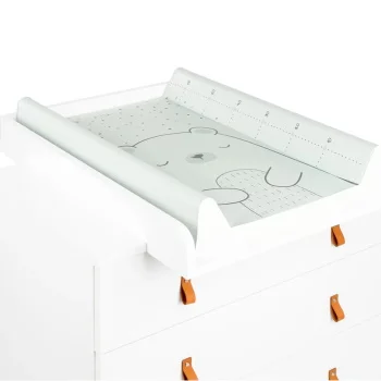 Kikka Boo meka podloga za povijanje 80х50cm Bear with me mint-2 Kikka Boo meka podloga za povijanje 80х50cm Bear with me mint-2