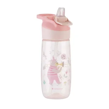 Kikka Boo šolja sa silikonskim piskom Music Fest 450ml Pink-1 Kikka Boo šolja sa silikonskim piskom Music Fest 450ml Pink-1