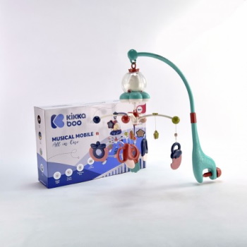 Kikka Boo muzička vrteška za krevetac All in One mint-1 Kikka Boo muzička vrteška za krevetac All in One mint-1