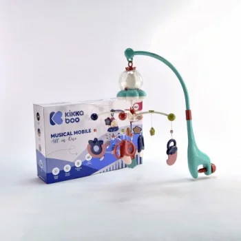 Kikka Boo muzička vrteška za krevetac All in One mint-1 Kikka Boo muzička vrteška za krevetac All in One mint-1