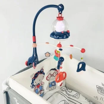 Kikka Boo muzička vrteška za krevetac All in One blue-2 Kikka Boo muzička vrteška za krevetac All in One blue-2