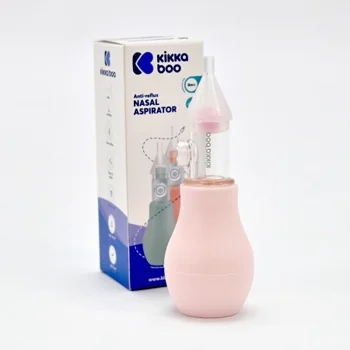 Kikka Boo nazalni aspirator anti reflux pink-3 Kikka Boo nazalni aspirator anti reflux pink-3