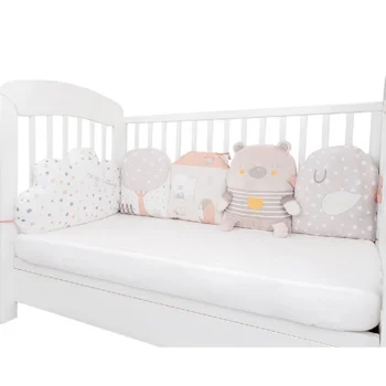 Kikka Boo ogradica od plišanih jastuka set 5/1 My Teddy Kikka Boo ogradica od plišanih jastuka set 5/1 My Teddy