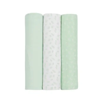 Kikka Boo pelene od muslina 100x100 Leaves Mint set 3/1 Kikka Boo pelene od muslina 100x100 Leaves Mint set 3/1