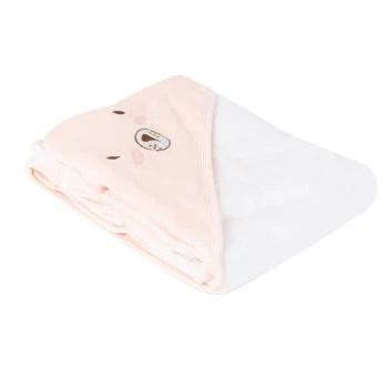 Kikka Boo peškir za bebe sa kapuljačom 90x90cm Rabbits in Love-2 Kikka Boo peškir za bebe sa kapuljačom 90x90cm Rabbits in Love-2