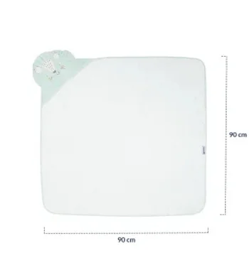 Kikka Boo peškir za bebe sa kapuljačom 90x90cm Jungle King-2