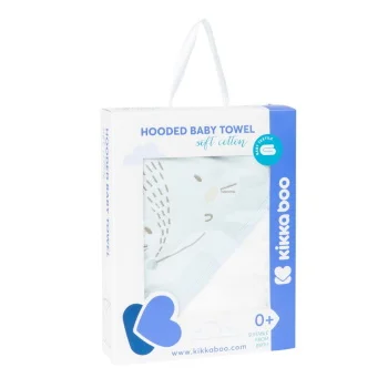 Kikka Boo peškir za bebe sa kapuljačom 90x90cm Little Fox-2 Kikka Boo peškir za bebe sa kapuljačom 90x90cm Little Fox-2