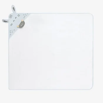 Kikka Boo peškir za bebe sa kapuljačom 90x90cm Stripy Friends-1 Kikka Boo peškir za bebe sa kapuljačom 90x90cm Stripy Friends-1