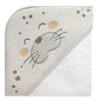 Kikka Boo peškir za bebe sa kapuljačom 90x90cm Seally Me Kikka Boo peškir za bebe sa kapuljačom 90x90cm Seally Me