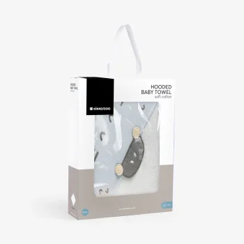 Kikka Boo peškir za bebe sa kapuljačom 90x90cm Seally Me-1 Kikka Boo peškir za bebe sa kapuljačom 90x90cm Seally Me-1