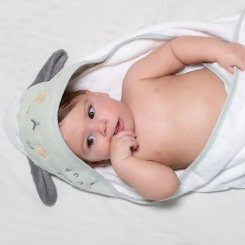 Kikka Boo peškir za bebe sa kapuljačom 90x90cm Seally Me-2 Kikka Boo peškir za bebe sa kapuljačom 90x90cm Seally Me-2