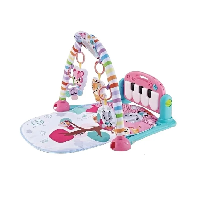 Kikka Boo podloga za igru sa muzikom i projektorom Piano Forest Pink Kikka Boo podloga za igru sa muzikom i projektorom Piano Forest Pink