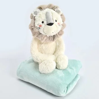 Kikka Boo ćebence za bebe sa plišanom igračkom 70×100 Jungle King-2 Kikka Boo ćebence za bebe sa plišanom igračkom 70×100 Jungle King-2