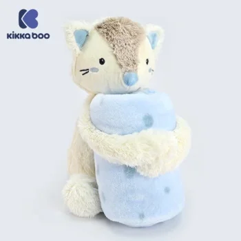 Kikka Boo ćebence za bebe sa plišanom igračkom 70×100 Little Fox -1 Kikka Boo ćebence za bebe sa plišanom igračkom 70×100 Little Fox -1