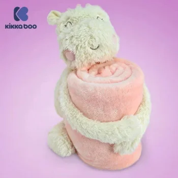 Kikka Boo ćebence za bebe sa plišanom igračkom 70×100 Hippo Dreams Kikka Boo ćebence za bebe sa plišanom igračkom 70×100 Hippo Dreams
