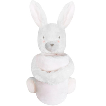 Kikka Boo ćebence za bebe sa plišanom igračkom 70×100 in Love Kikka Boo ćebence za bebe sa plišanom igračkom 70×100 in Love