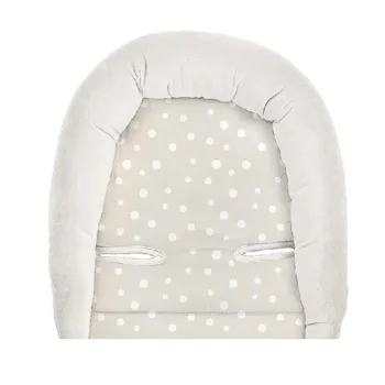 Kikka Boo podloga za autosedište od memorijske pene Dots Beige-1 Kikka Boo podloga za autosedište od memorijske pene Dots Beige-1