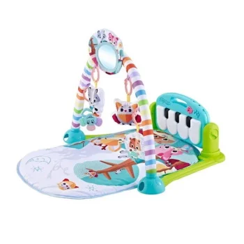 Kikka Boo podloga za igru sa muzikom i projektorom Piano Forest Blue Kikka Boo podloga za igru sa muzikom i projektorom Piano Forest Blue