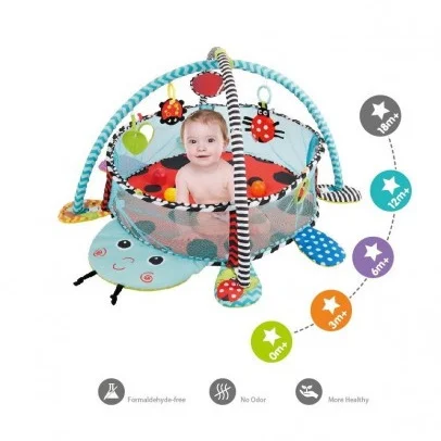 Kikka Boo podloga za igru sa 30 loptica Ladybug-2 Kikka Boo podloga za igru sa 30 loptica Ladybug-2