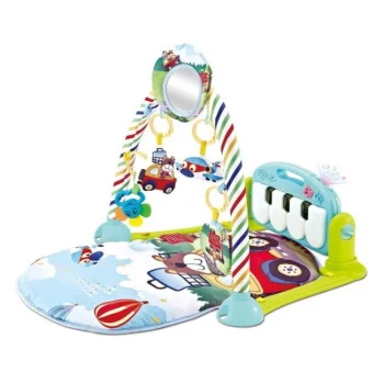 Kikka Boo podloga za igru sa muzikom i projektorom Piano Rainbow Mint Kikka Boo podloga za igru sa muzikom i projektorom Piano Rainbow Mint