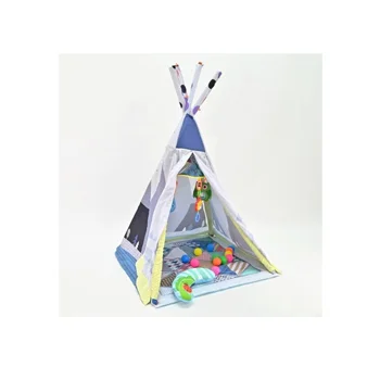 Kikka Boo podloga za igru šator 2u1 Adventure boy Kikka Boo podloga za igru šator 2u1 Adventure boy