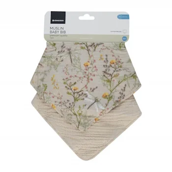 Kikka Boo portikle od muslina set 2/1 Secret Garden Beige Kikka Boo portikle od muslina set 2/1 Secret Garden Beige