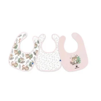 Kikka Boo portikle od pamuka set 3/1 Savanna Pink Kikka Boo portikle od pamuka set 3/1 Savanna Pink