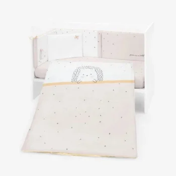 Kikka Boo posteljina sa ogradicom 60/120 6/1 Hedge Hugs Kikka Boo posteljina sa ogradicom 60/120 6/1 Hedge Hugs