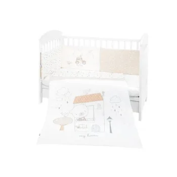 Kikka Boo posteljina sa ogradicom 60/120 6/1  My Teddy-2